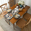 Axyaa Ethnic Tassel Jacquard Table Runner for Home Party Decor