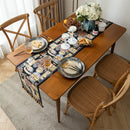 Axyaa Ethnic Tassel Jacquard Table Runner for Home Party Decor