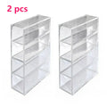Axyaa Acrylic Contact Lens & Cosmetics Organizer - Large Capacity Rack for Daily Use