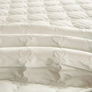 Axyaa Quilted Bed Skirt Mattress Protector Bedspread Solid Color Skin-friendly