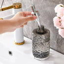 Axyaa Clear Soap Dispenser Body Wash Bottle with Hand Pump