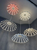 Axya SKynest Woven Rope Pendant Light for Modern Living Room & Dining Area