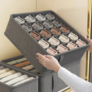 Axyaa Underwear Sock Bra Storage Box - 20/6/7/1 Grids Organizer Cabinets Drawers Pants