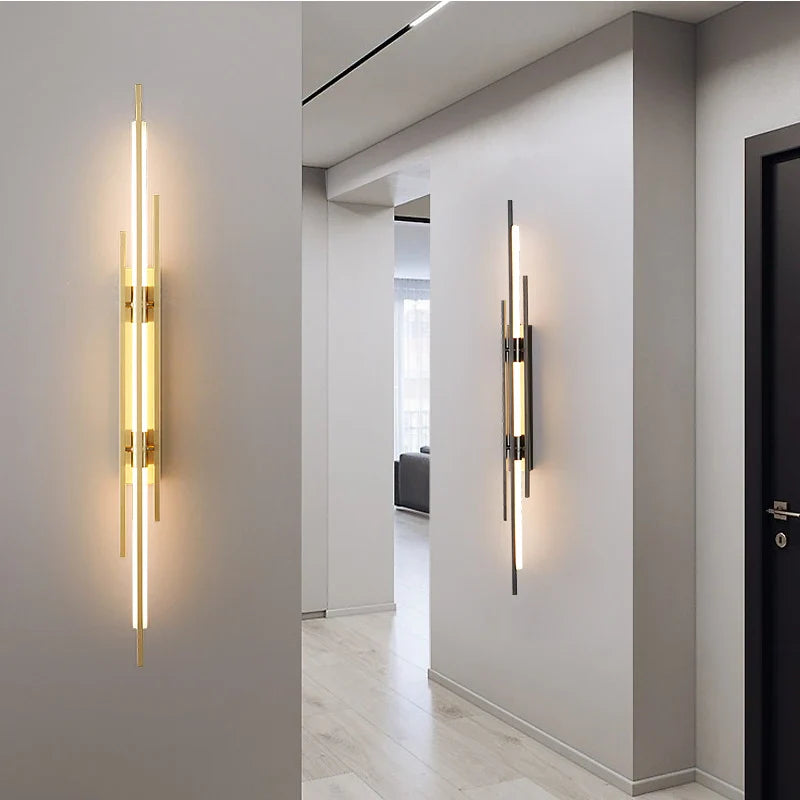 Axyaa Modern Copper Wall Lamp for Bedside, Living Room, Restaurant, Stairway