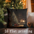 Axyaa Christmas Decorative Pillow Covers - Perfect for Sofa, Bedroom, Car