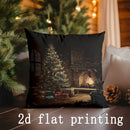 Axyaa Christmas Decorative Pillow Covers - Perfect for Sofa, Bedroom, Car