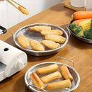 Axyaa Stainless Steel Mesh Filter Tray for Frying, Grilling, and Straining