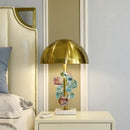 Axyaa Crystal Desk Lamp LED for Home Living Room Decor