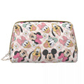 Axyaa Minnie Mouse Cosmetic Bag: Trendy Large Capacity Makeup Case