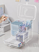 Acrylic Organizer with Drawers by Axyaa: Stylish Desktop Storage for Stationery