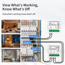 Axyaa WiFi Energy Meter 80A Power Monitor for Smart Power Statistics
