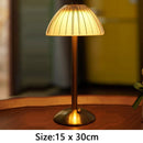 Axyaa Diamond Crystal LED Table Lamp for Bedroom, Hotel, Office, Retro Design