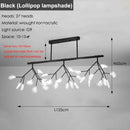 Axyaa Nordic Firefly Chandelier Black Gold Ceiling Lighting for Home, Dining, Stores