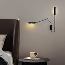 Axyaa Double Headed Rocker Arm Lamp for Living Room and Bedroom