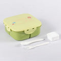Axyaa Portable Lunch Box: Square Container for Students, Travel, Picnic, Camping & Outdoor Dining