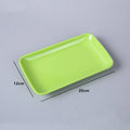 Axyaa Melamine Rectangular Noodle Plate for Hot Pot and Barbecue