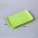 Axyaa Melamine Rectangular Noodle Plate for Hot Pot and Barbecue