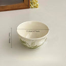 Ceramic Dessert Plates Set by Axyaa: Stylish Tableware for Afternoon Tea and Desserts