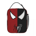 Axyaa Spider Man Lunch Bag - Insulated Portable Thermal Cooler for Work
