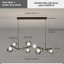 Axyaa Modern LED Chandelier for Dining Kitchen Living Bedroom Study Ceiling Lighting