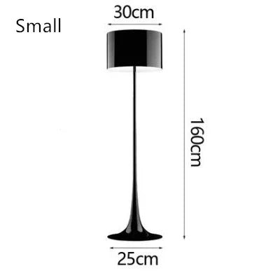 Axyaa Nordic Minimalist LED Floor Lamp for Living Room, Bedroom & Study