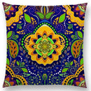 Axyaa Boho Paisley Floral Navajo Geometric Fantasy Pillowcase Suite.