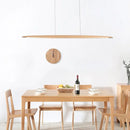 Axyaa Wooden LED Pendant Light for Kitchen Island Office Bar Dining Room