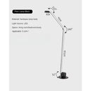 Axyaa Industrial Floor Lamp Adjustable LED Study Minimalist Light