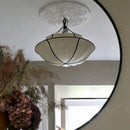 Axya Nordic Retro Fabric Chandelier for French Medieval Style Living Room Decor