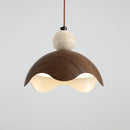 Axyaa Chinese Retro Style Yellow Cave Stone Bedside Pendant Lamp