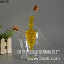 Axya Double Glass Spice Bottle Oiler Soy Sauce Pot Vinegar Pot Condiment Bottles
