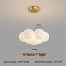 Axyaa Modern Nordic Ball Chandelier Pendant Light for Living Room Office Bedroom