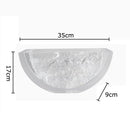 Axyaa Ice Texture Vase, Desk Decoration, Floral Arrangement, Aesthetic Room Decor