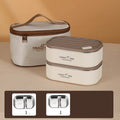 Axyaa 600ml Insulated Lunch Box Rectangular Food Storage Container Large Capacity