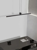 Axyaa Modern One Line Pendant Light for Dining Table and Bar - Designer Office Lamp