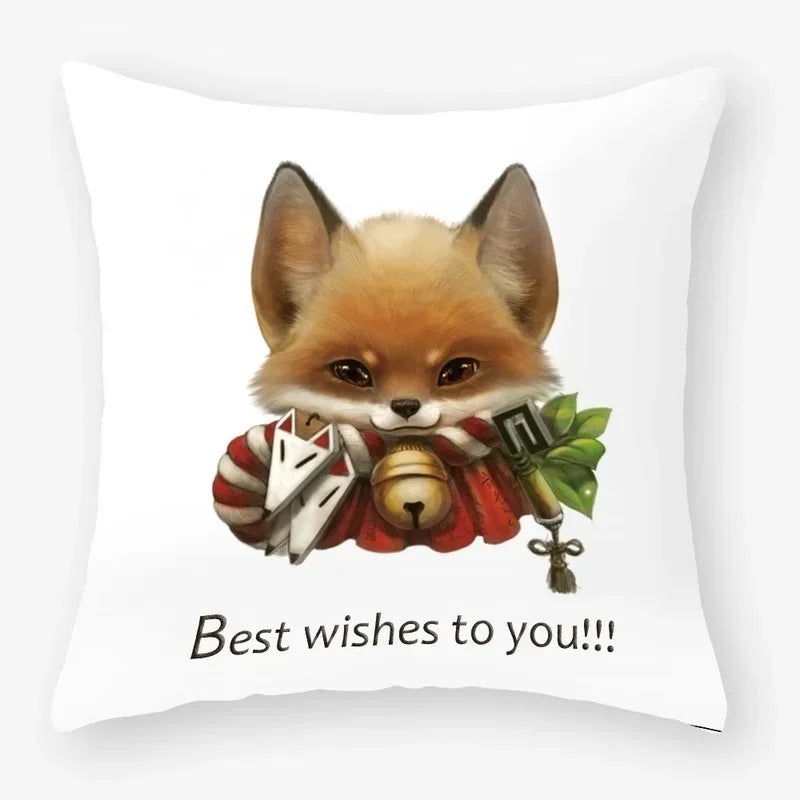 Axyaa Cartoon Animal Cushion Cover 45*45cm