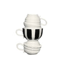 Axyaa Cartoon Folding Cup Vase Ceramic Handicraft Flowerpot Home Decoration