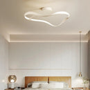 Axyaa Nordic LED Ceiling Lamp: Minimalist Modern Design for Master Bedroom & Study