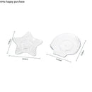 Axya Snack Tray Dried Fruit Plate Dim Sum Sauce Dessert Bowl Fruit Dish Candy Plate