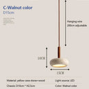 Axyaa Nordic Stone LED Pendant Lamp for Modern Living Room & Bedroom Decor