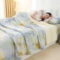 Axyaa Double Side Cold & Cooling Silk Summer Quilt Blanket