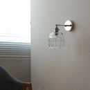 Axyaa Crystal Iron LED Wall Light with Rotate Feature