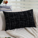 Axyaa Christmas Retro Black/Red Pillowcase 45x45cm for Home Decor