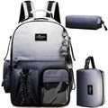 Axyaa Kids School Backpack Set with Lunch Box, Pencil Case - Ages 8-10