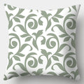 Axyaa Green Plaid Avocado Pillowcase Square Sofa Cushion Cover
