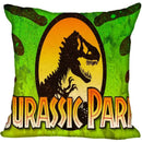 Axyaa Jurassic Park Dinosaur Print Throw Pillow Cover - Home Decor Pillow Case