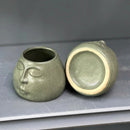 Axyaa Abstract Face Flowerpot Porcelain Vase Ashtray Home Decor Accessories