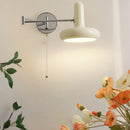 Axyaa Rotatable Nordic LED Wall Lamp Sconce with Pull Chain Switch