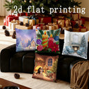 Christmas Pillow Covers Collection by Axyaa: Festive Digital-Printed Cushion Covers for Sofa, Bedroom, or Car
