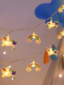 Axyaa Rainbow Unicorn LED Fairy Lights for Home Bedroom, Birthday Gift, Christmas Decoration
